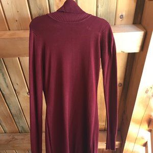 Patty Boutik Cabernet Turtleneck Sweater Dress